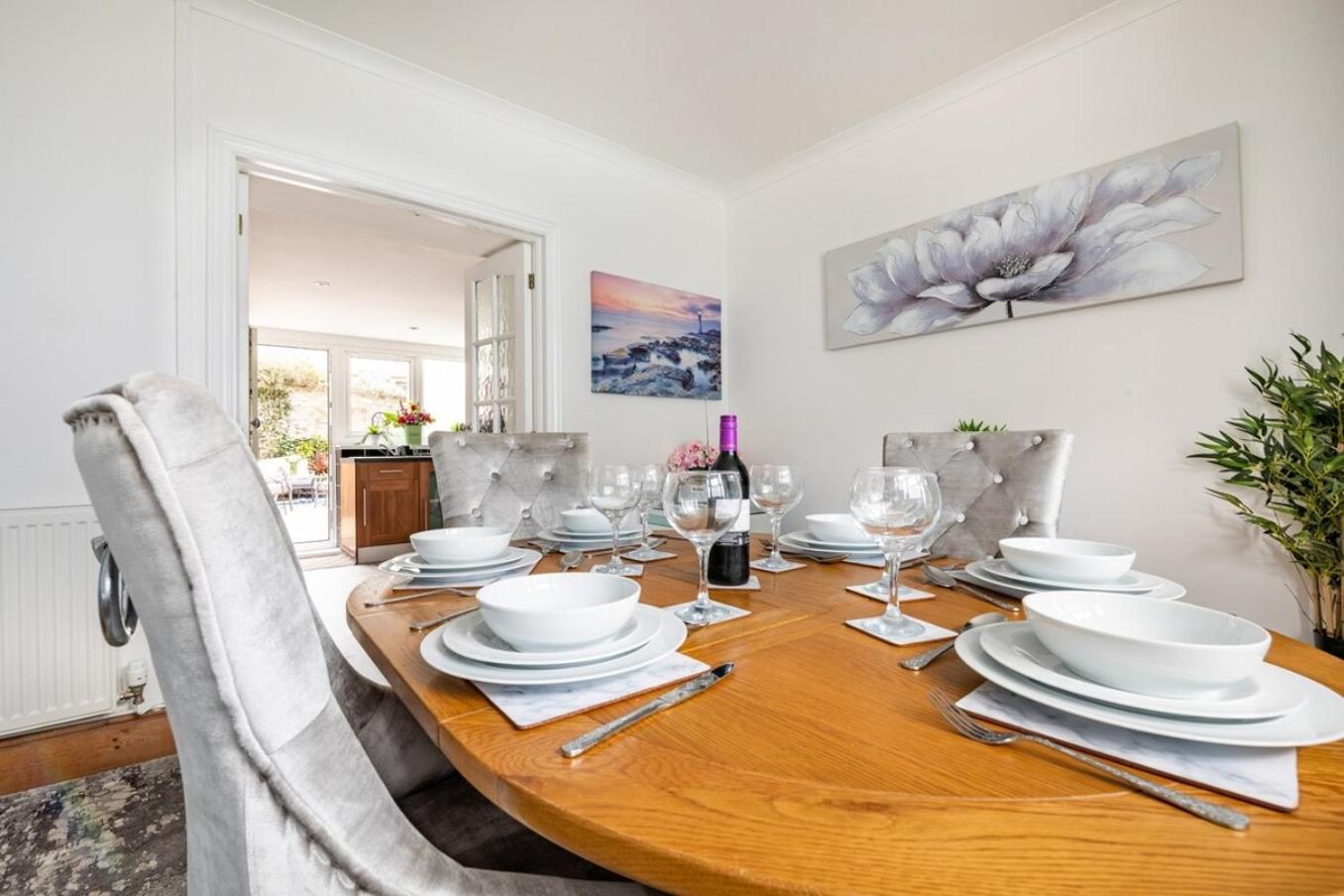 Coastal Family Stay 3-Bed Parking Wi-Fi Bridgend  Exterior foto