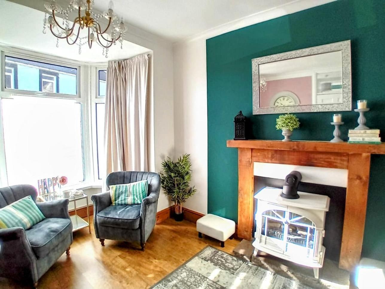 Coastal Family Stay 3-Bed Parking Wi-Fi Bridgend  Exterior foto